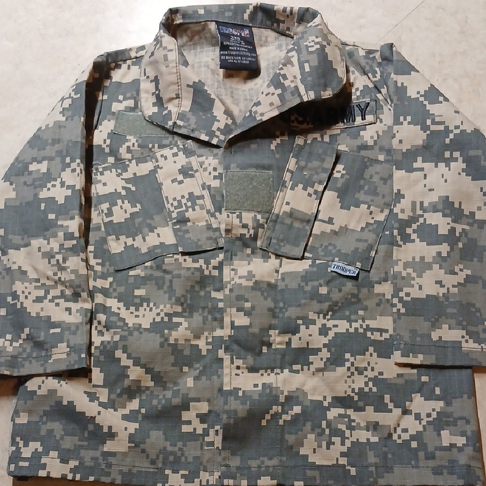 Trooper kids Army Camouflage Jacket XXS